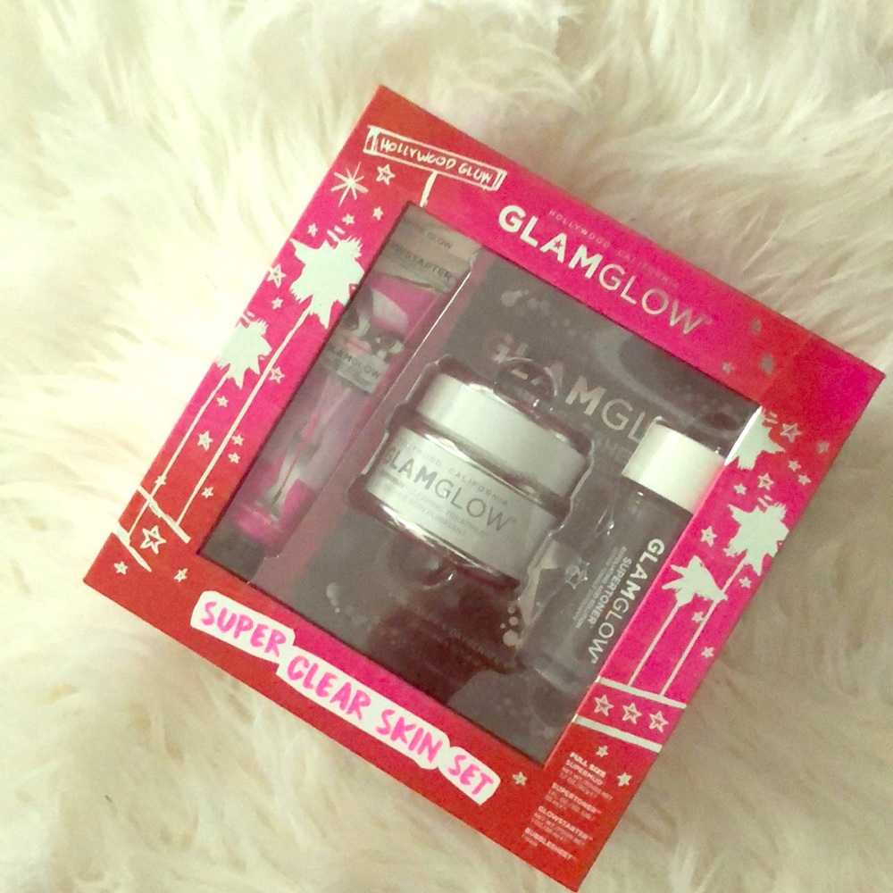 Glam glow super clear set